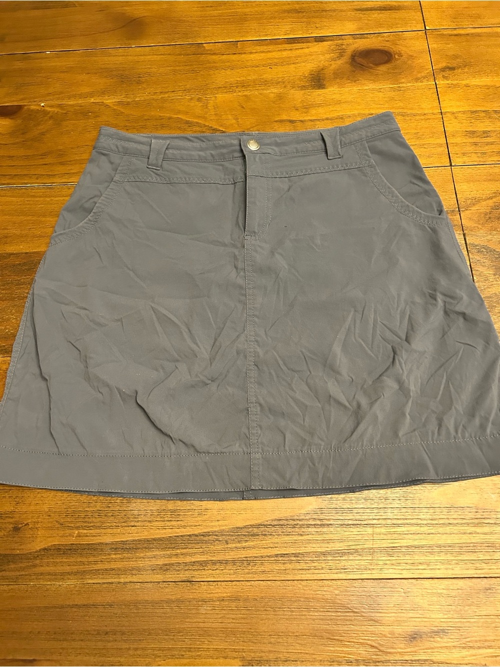 Eddie Bauer First Ascent Gray Performance Hiking Skirt